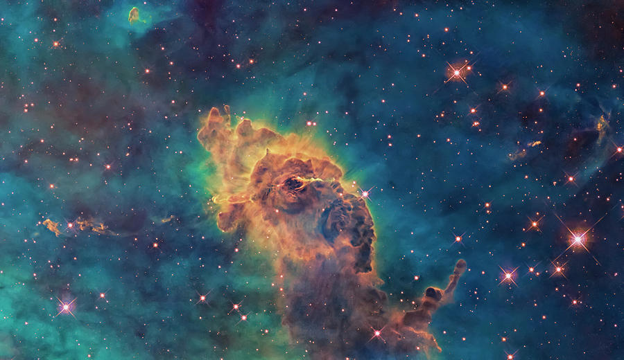 Interstellar Photograph - Carina Nebula by Mango Art