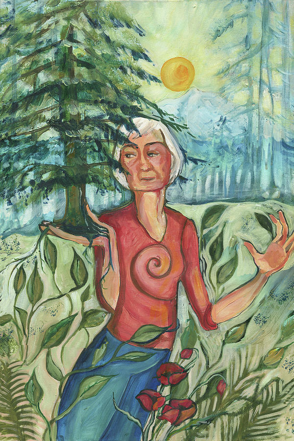 Caring for Our Earth Painting by Catharine Gallagher
