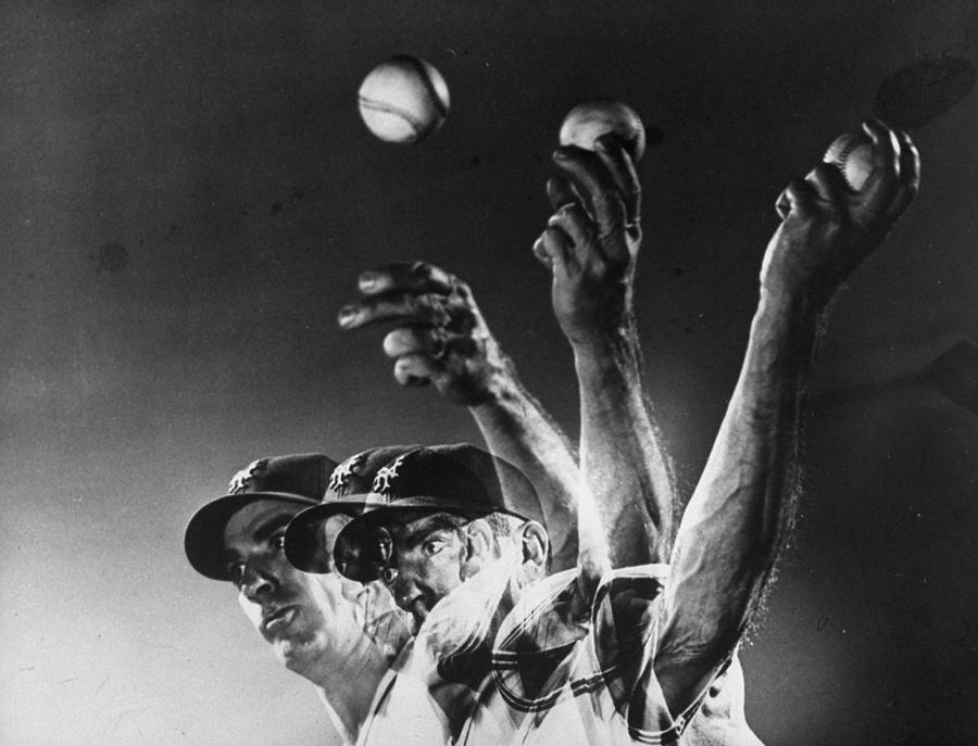 Carl Hubbell Photograph by Gjon Mili Carl Hubbell Photograph by Gjon Mili