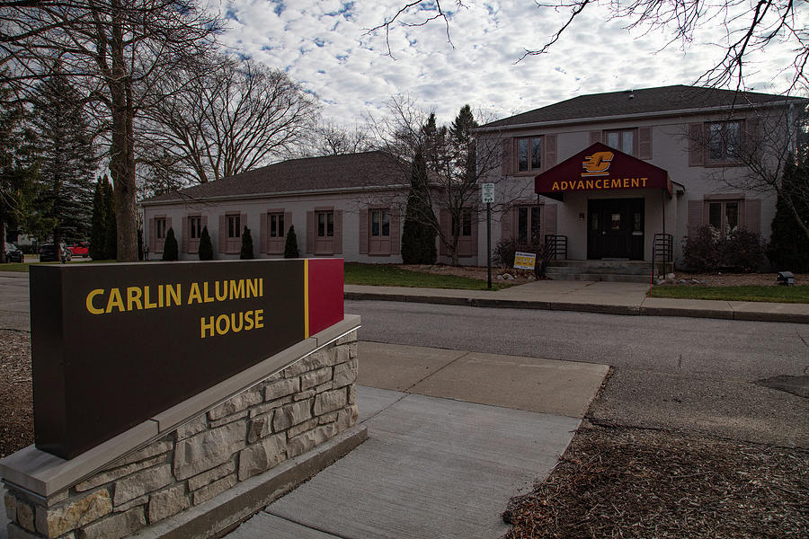 Carlin Alumni House at Central Michigan University Photograph by Eldon McGraw