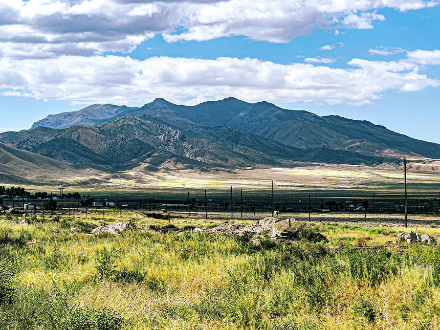 Carlin Nevada Mountain Photograph by Patricia Betts - Fine Art America