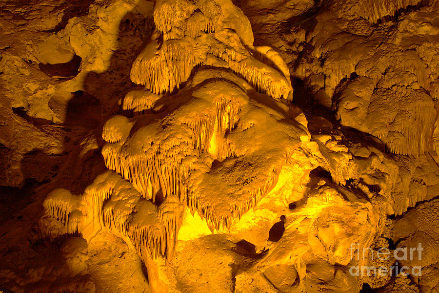 Carlsbad Caverns Wall Decorations Photograph by Adam Jewell