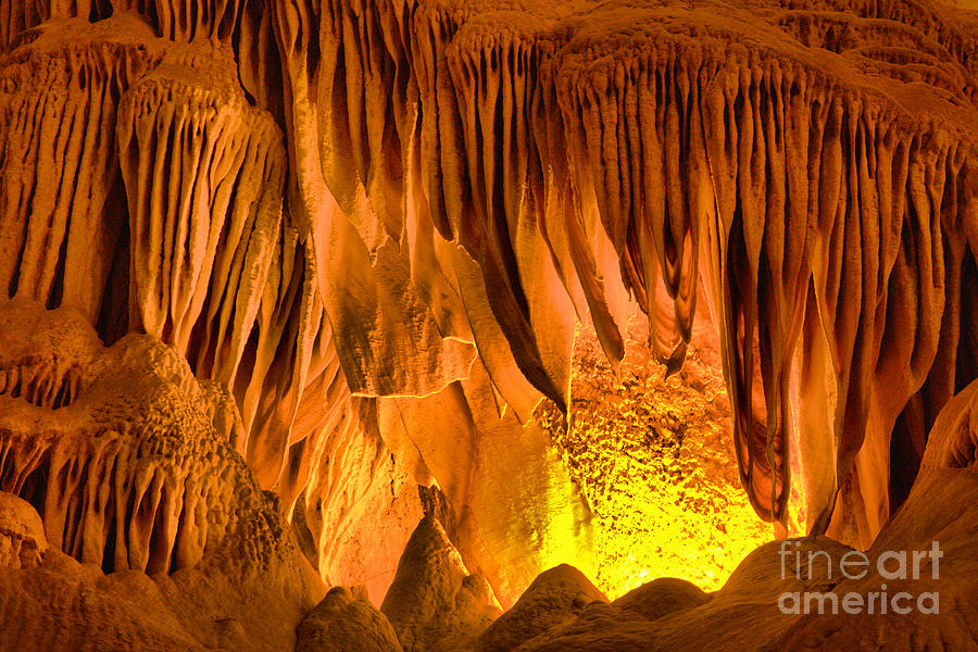 Carlsbad Caverns Whale Mouth Formation Photograph by Adam Jewell
