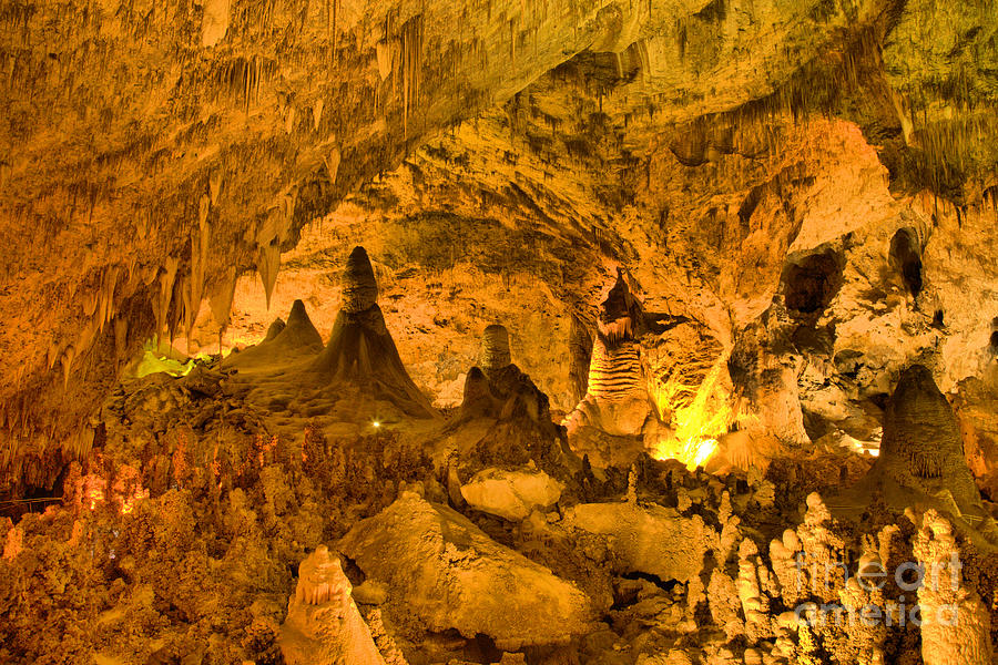 Carlsbad NM Cave Formations Photograph by Adam Jewell