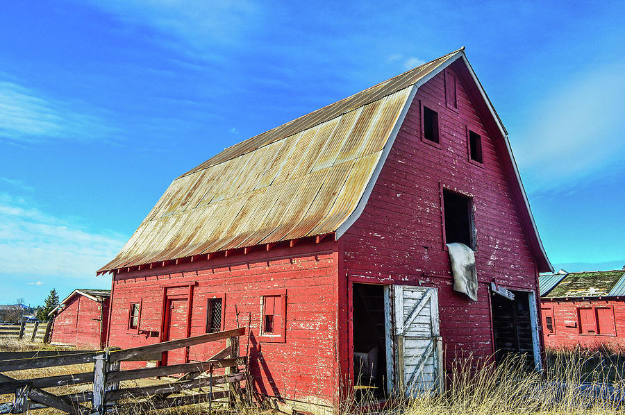 Barn Photograph - Carlson Barn 2 by Cindy Nunn Barn Photograph - Carlson Barn 2 by Cindy Nunn