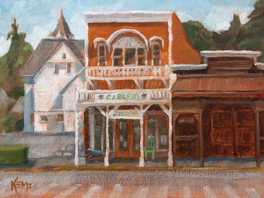 Stand By Me Painting - Carlsons Hardware by Tara D Kemp
