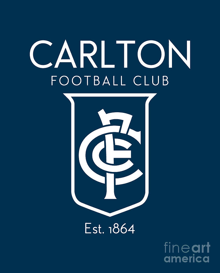 Carlton Football Club Digital Art By Cory A Watts Fine Art America