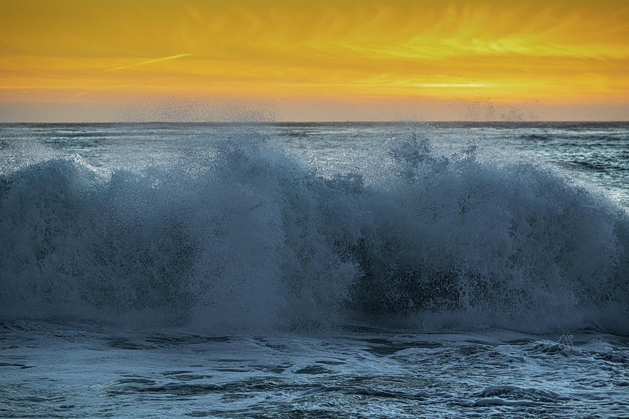 Carmel Beach Sunset Photograph