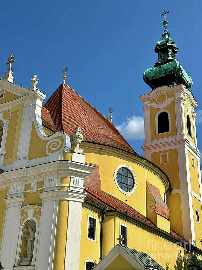 Carmelite Church in Gyor, Hungary Photograph by Leslie Brashear - Fine ...