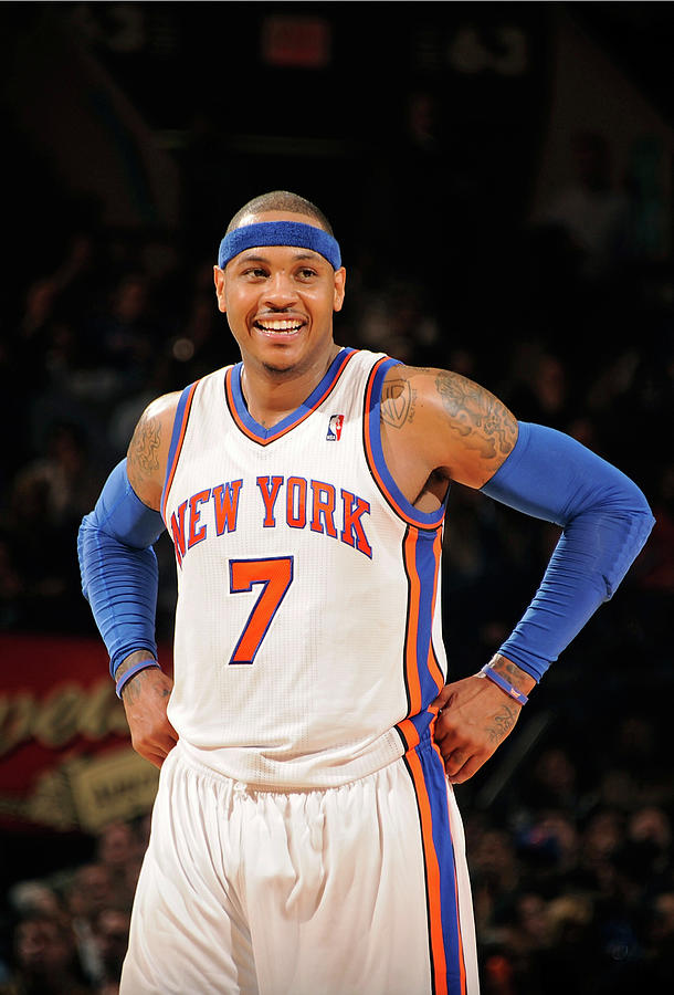 Carmelo Anthony Photograph by Lou Capozzola