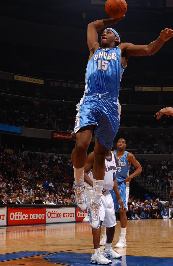Carmelo Anthony Denver Nuggets  Carmelo anthony, Basketball players, Nba  basketball