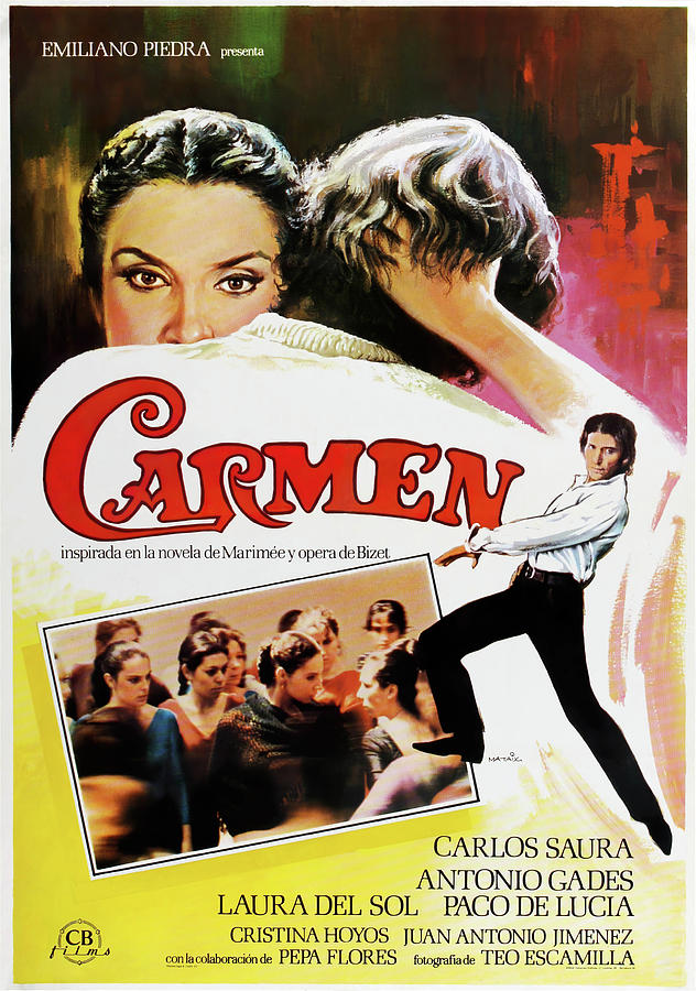 Carmen, 1983 - art by Mataix Mixed Media by Movie World Posters