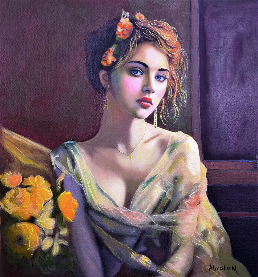 Carmen Painting by Jose Manuel Abraham