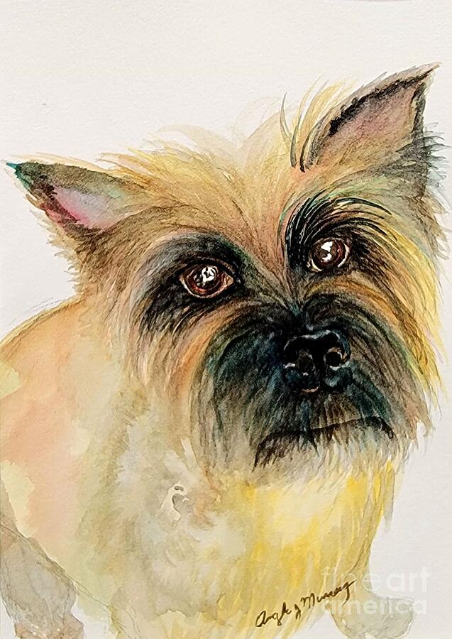 Carn Terrier Painting by Angela J Murray Carn Terrier Painting by Angela J Murray