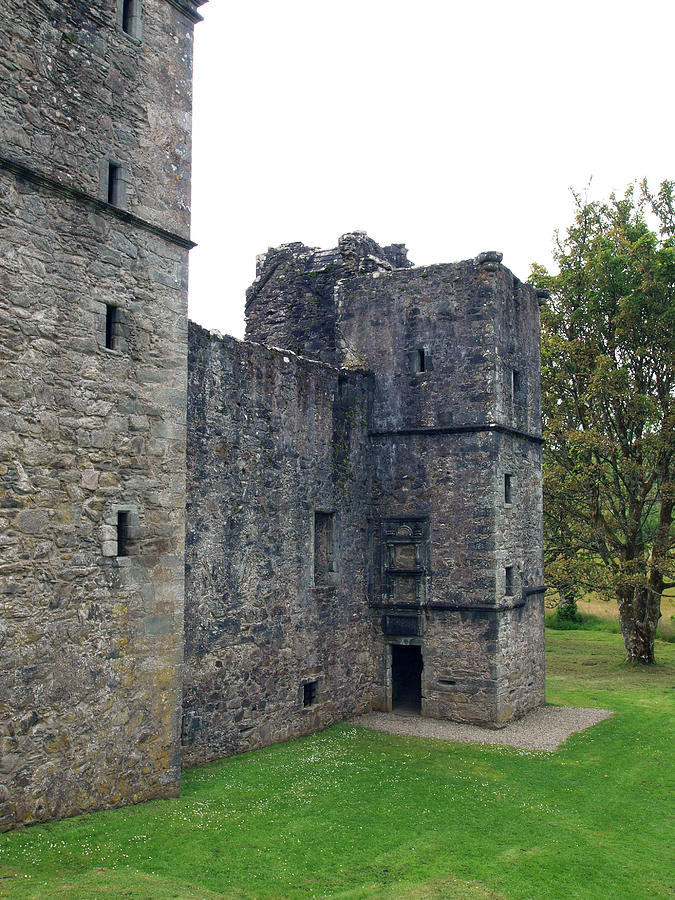 Carnasserie Castle Walls Photograph