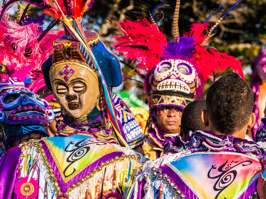 Carnaval in Sosua Photograph by Holgs