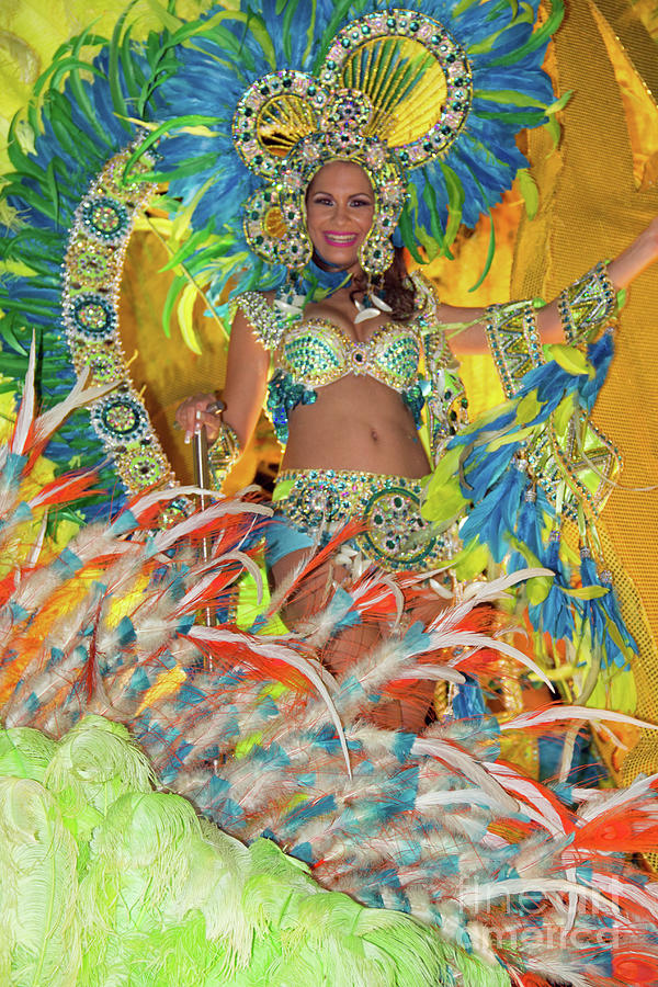Carnaval Queen Photograph by Bob Hislop