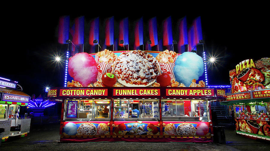 Carnival Concessions Photograph by Suzanne Stout