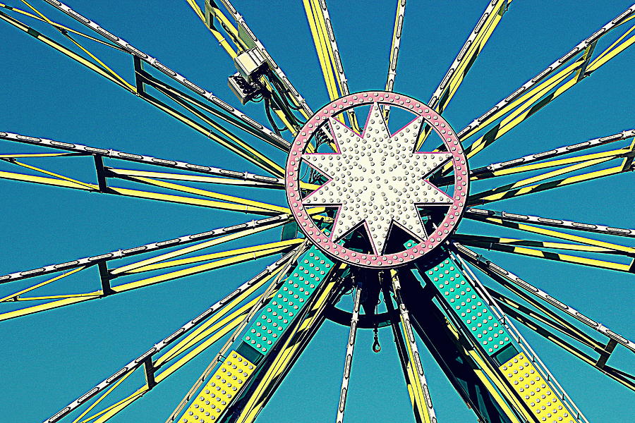 Carnival Ride Detail Photograph by Joseph Skompski