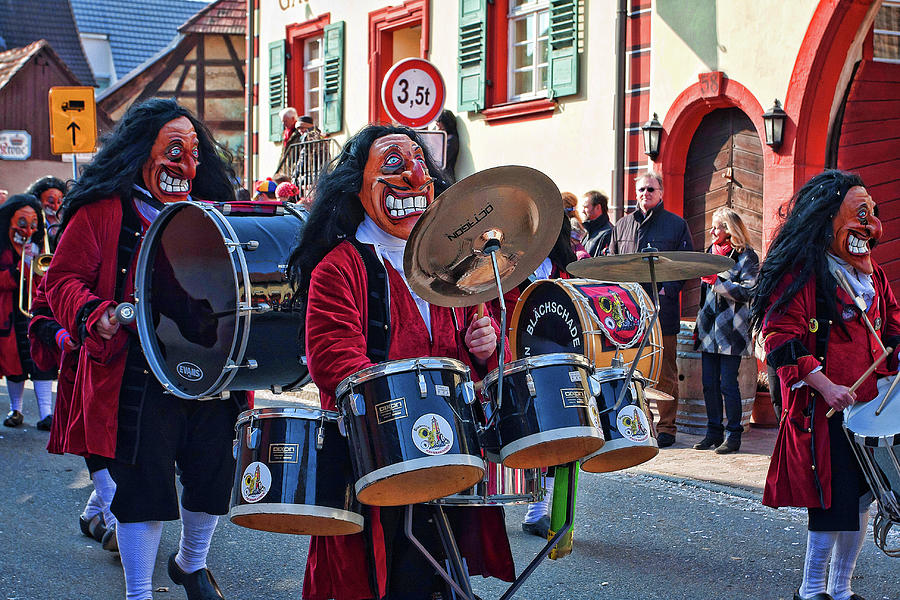 Carnival time in Germany Photograph by Tatiana Travelways