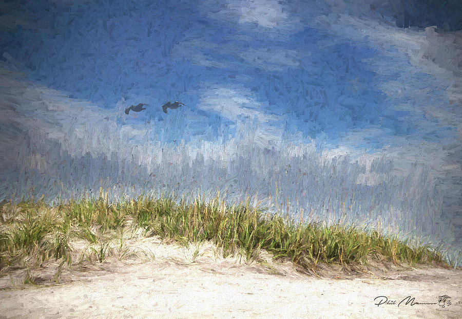 Carolina Beach Morning Digital Art by Phil Mancuso