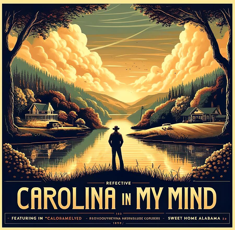 ''Carolina in My Mind'' Digital Art by Movie World Posters - Fine Art ...