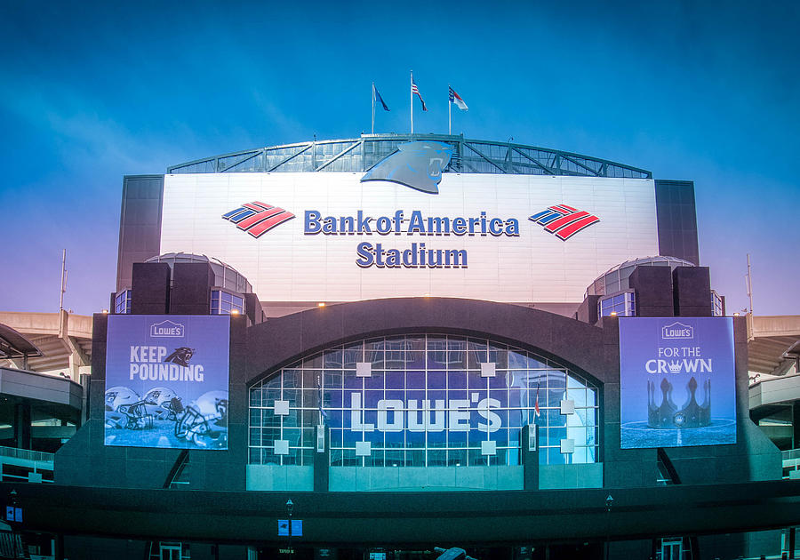 Carolina Panthers Stadium Photograph by La Moon Art - Fine Art America