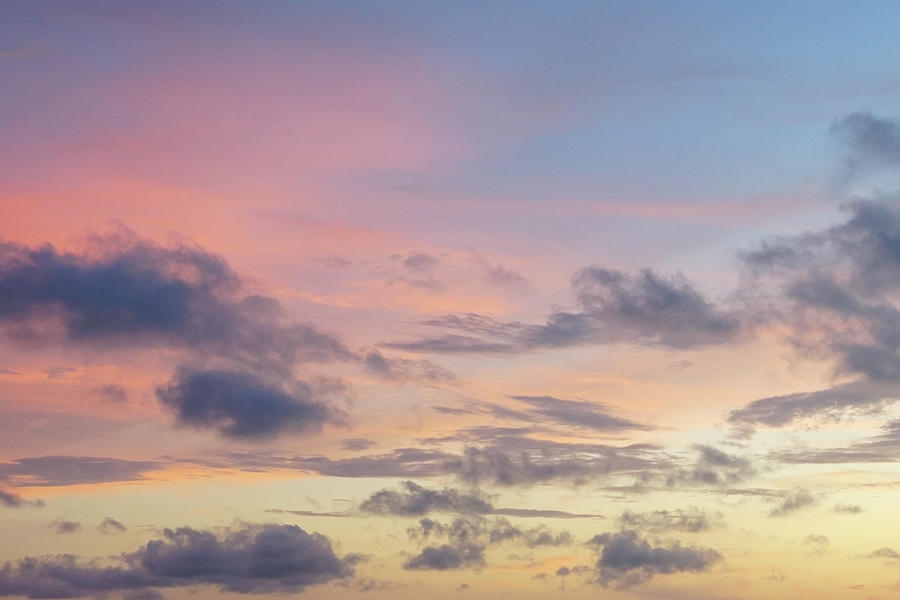 Carolina Sunset Sky Photograph by Tana Reiff
