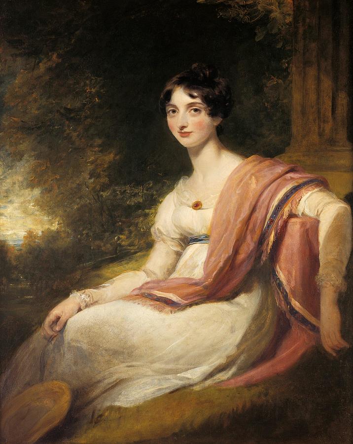 Caroline Matilda Sotheron Painting by Thomas Lawrence - Fine Art America