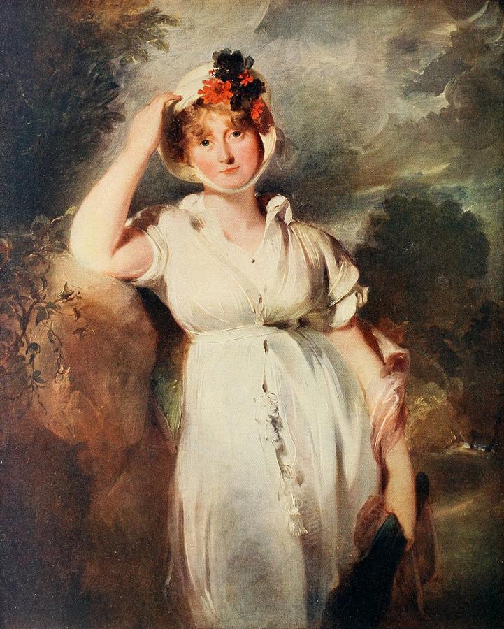 Portrait Painting - Caroline of Brunswick by Thomas Lawrence