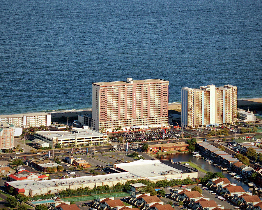 Carousel Condominium Ocean City MD Photograph by Bill Swartwout