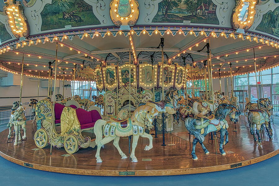 Carousel in Hampton VA Photograph by Jerry Gammon
