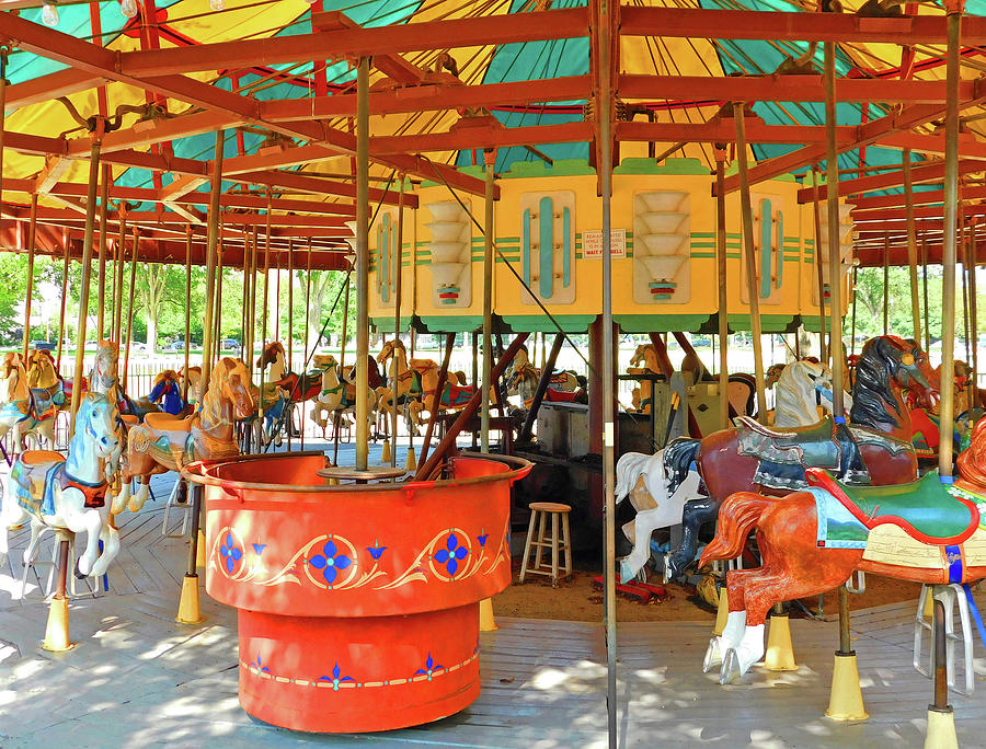Carousel on the National Mall Photograph by Emmy Marie Vickers