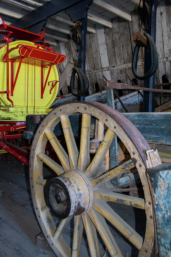 Carriage Wheel Photograph by Kyle Hanson - Fine Art America