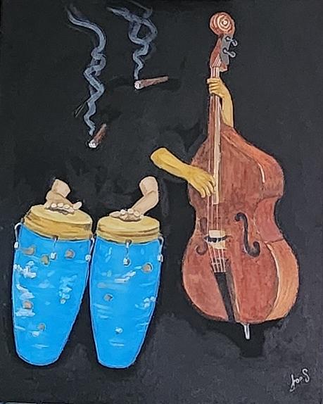 carribean Music Painting by Jose S carribean Music Painting by Jose S