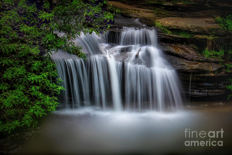 Carrick Creek Falls South Carolina Photograph by Shelia Hunt