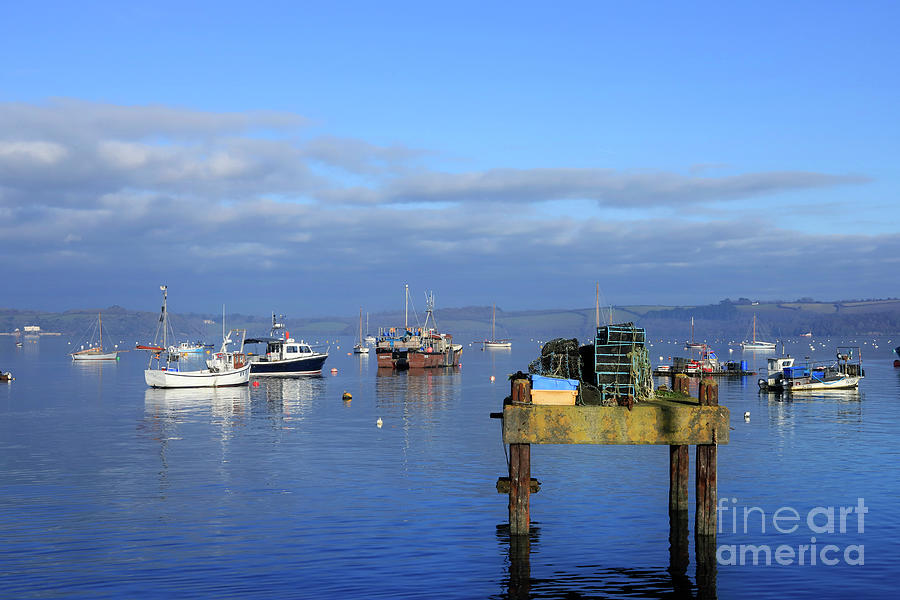 Carrick Roads From Mylor Harbour Photograph by Terri Waters
