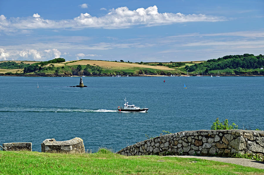 Carrick Roads From Pendennis Point Photograph by Rod Johnson