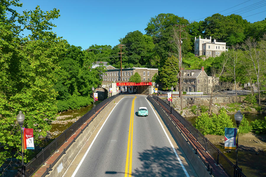 Cars and Coffee Morning Photograph by Historic Ellicott City By Air