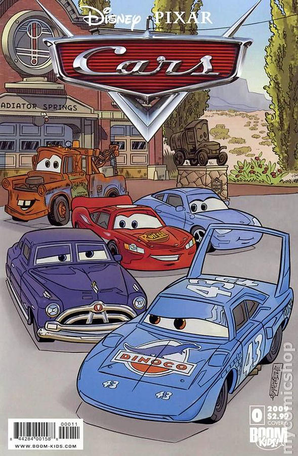 Cars Movie Minimalist Digital Art by John Wagues - Fine Art America