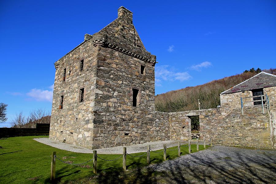 Carsluith castle Scotland UK Photograph by John Mannick - Fine Art America