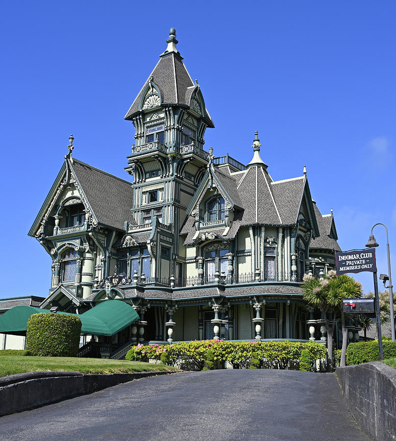 Carson Mansion Photograph by Ben Prepelka - Fine Art America