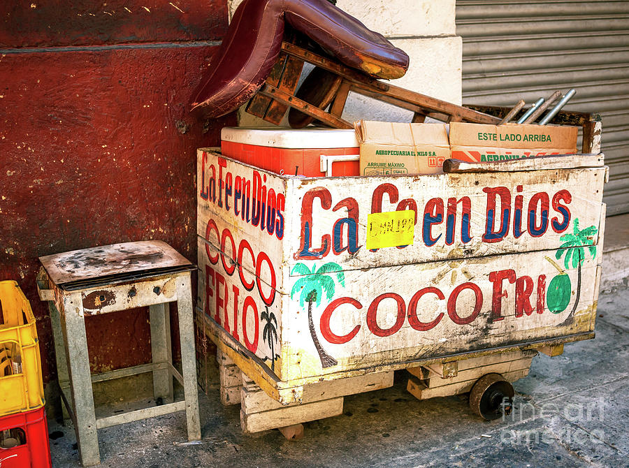 Cartagena Coco Frio in Colombia Photograph by John Rizzuto
