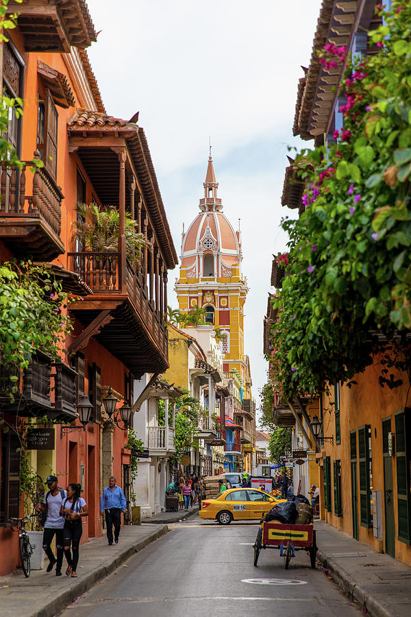 Cartagena Streets Photograph by Colin Rieser - Fine Art America