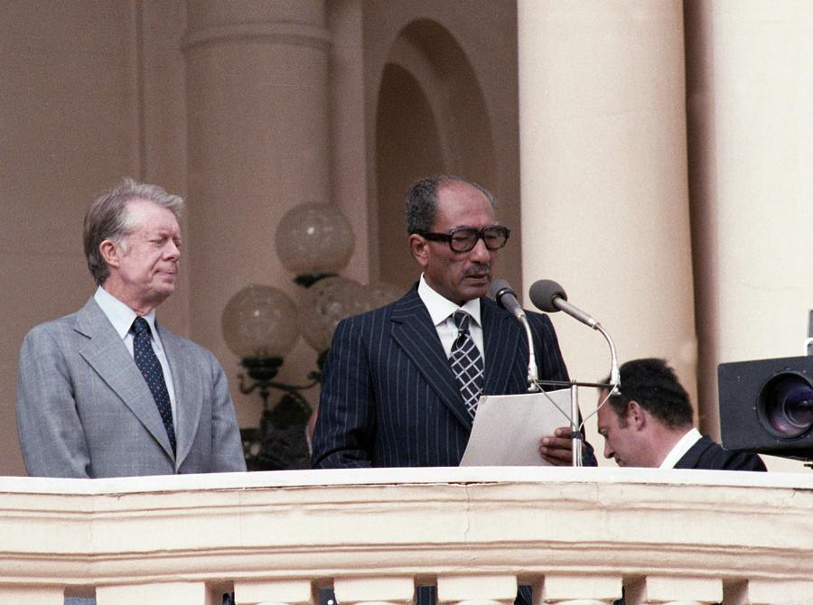 Carter and Sadat in Cairo, March 8, 1979 by The Central Intelligence ...