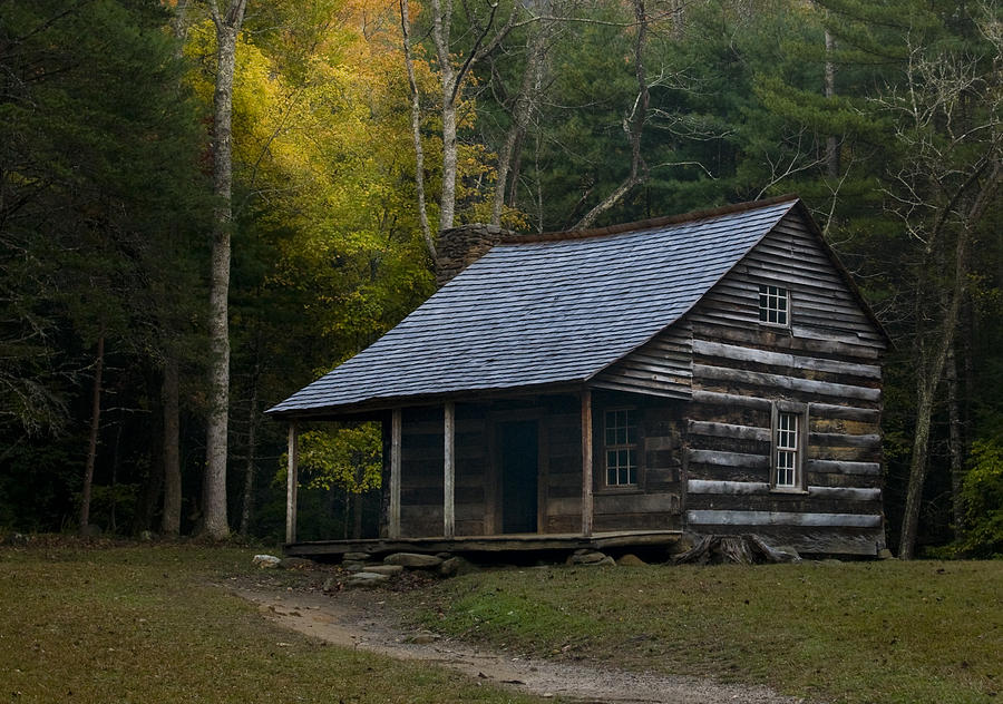 Carter Shields Cabin Photograph by Jim McKinley