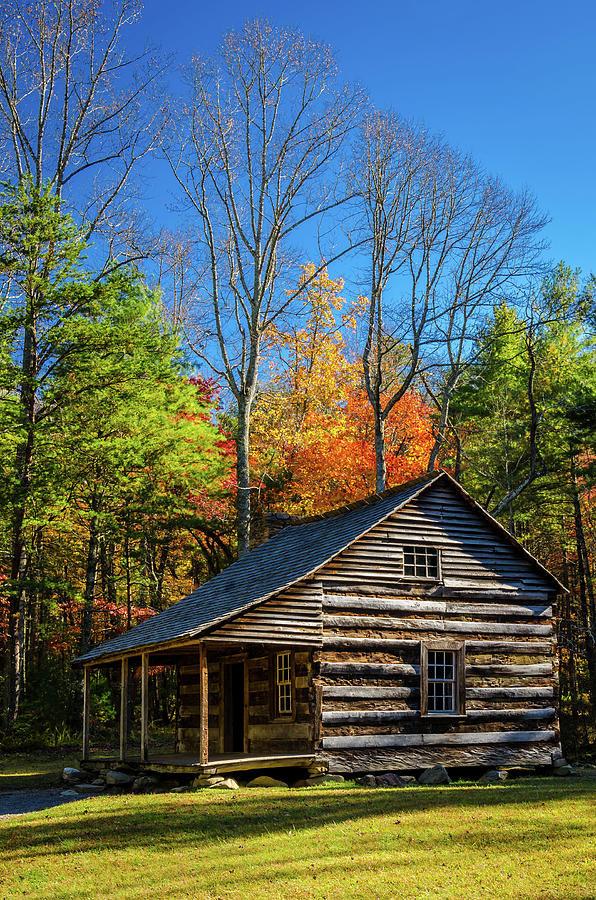 Carter Shields Cabin Photograph by Tony Cox | Fine Art America