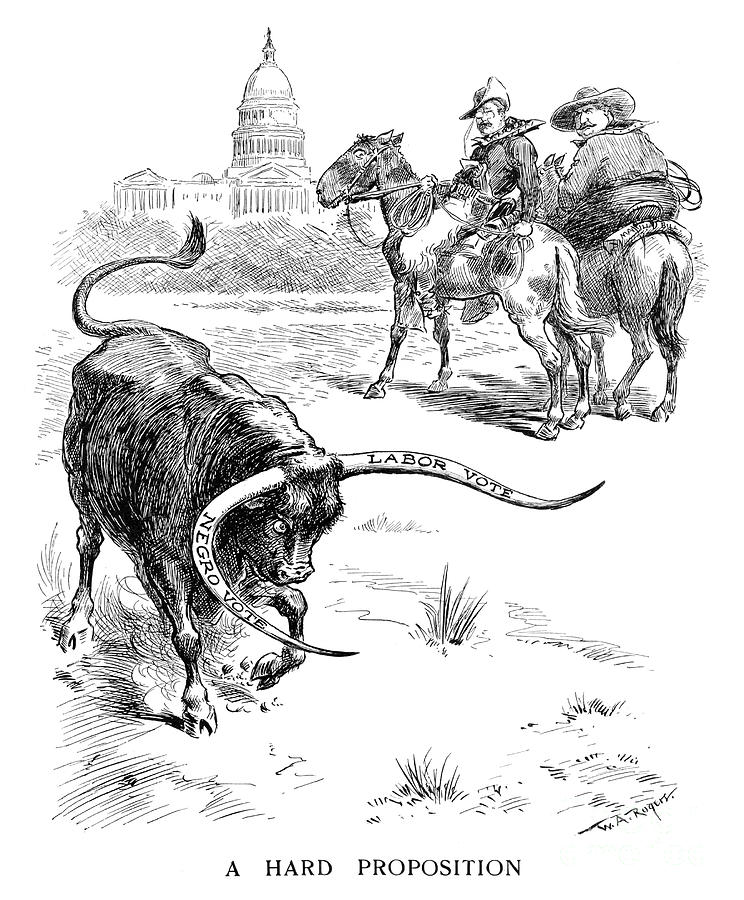 Cartoon - Republican Campaign, 1908 Drawing by William Allen Rogers