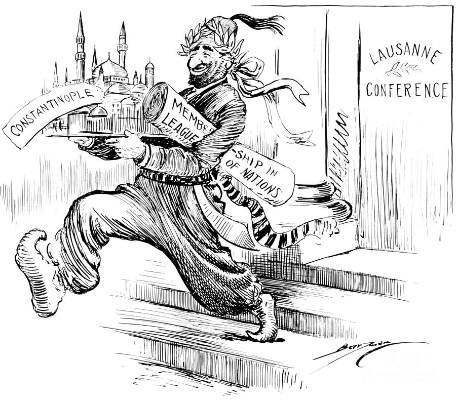 Cartoon - Turkey Drawing by Clifford Kennedy Berryman Cartoon - Turkey Drawing by Clifford Kennedy Berryman