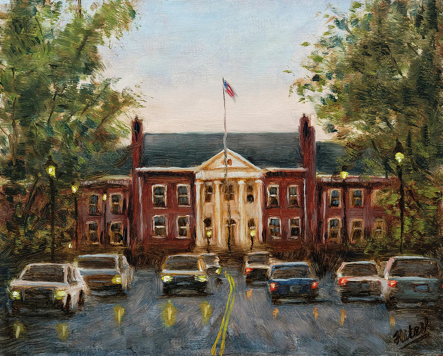 Cary Arts Center Painting by Tesh Parekh